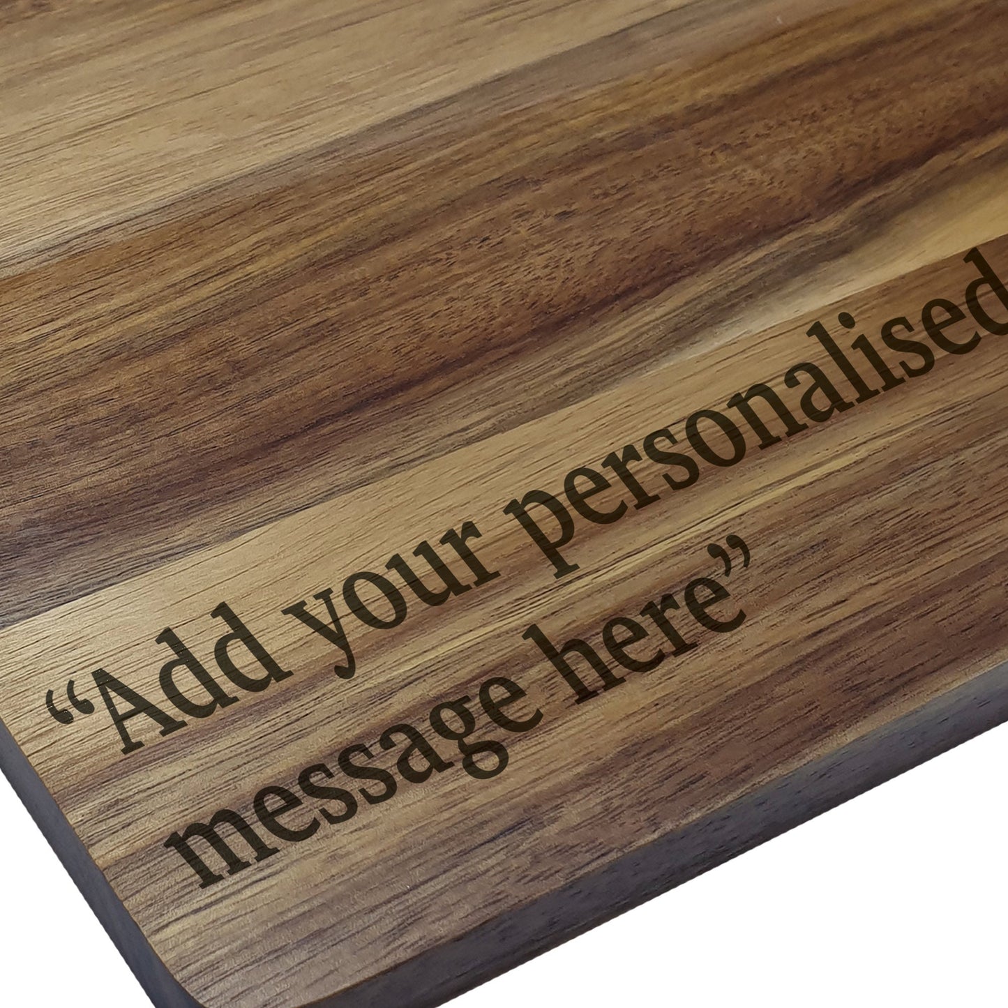 Father's Day Gift for Grandad Cute Engraved Chopping Board - Personalised, King 0f The Kitchen, Thoughtful Present For Grandad