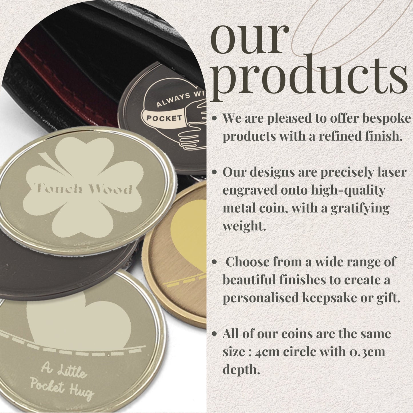 Personalised Weight Loss Milestone Coin  “I Can & I Will Engraved Token  Custom Weight  Slimming Journey Gift  1st/Lbs/Kg Marker