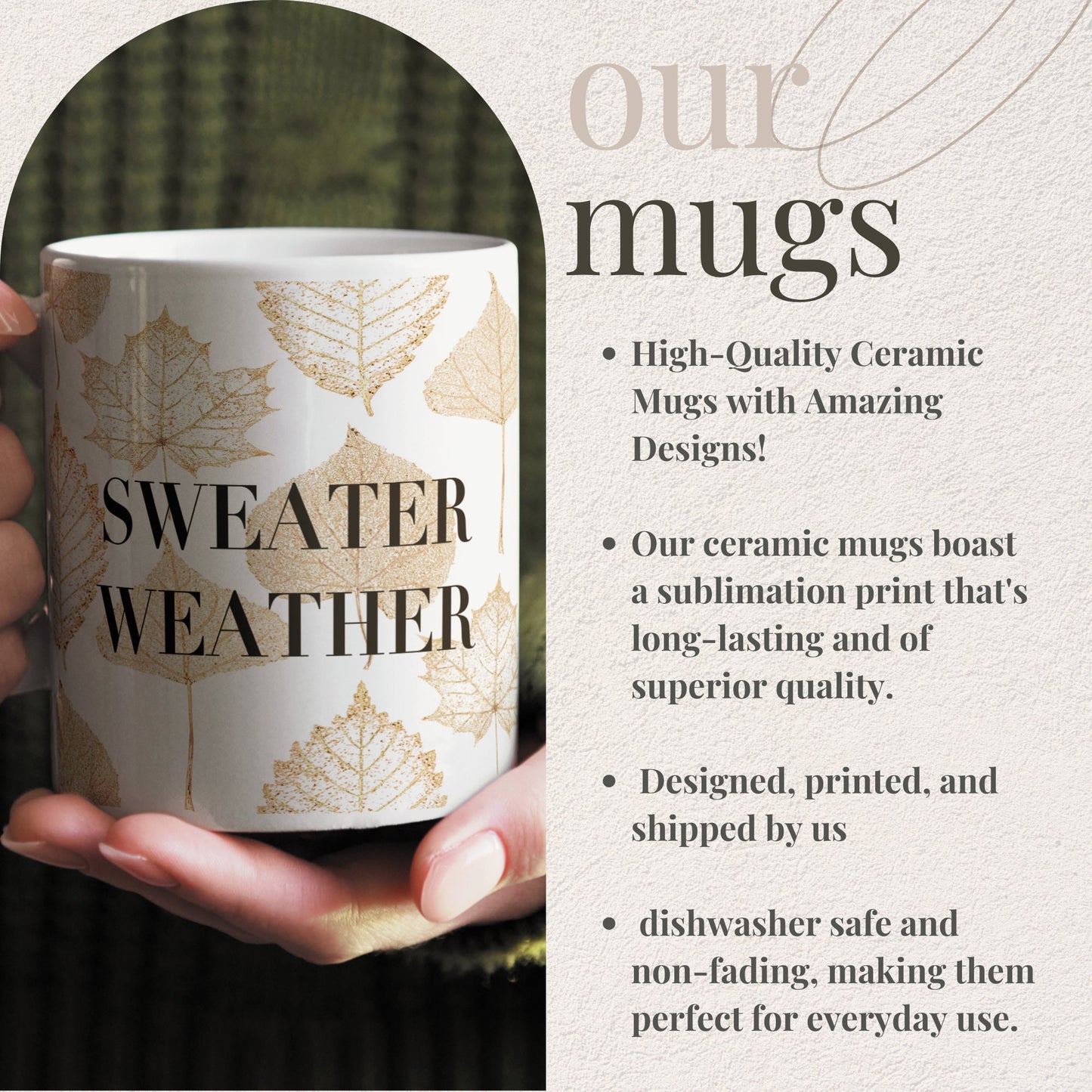 Anxie-tea Mug - Retro Blue: Unique Anxiety Mug, Grounding Technique, Neurodivergent, Empowering Gift, Self Care Awareness, Mindful Gift