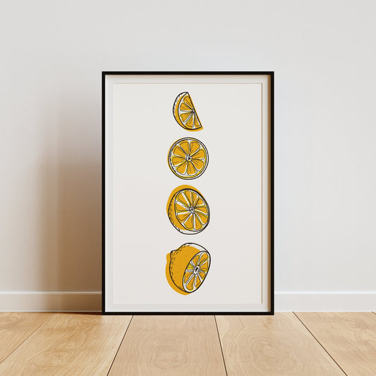 Squeeze The Day Segment Design Poster, Home Decor, Positivity Poster, Wall Art, Poster For Home, Summer Vibes, Fun Poster