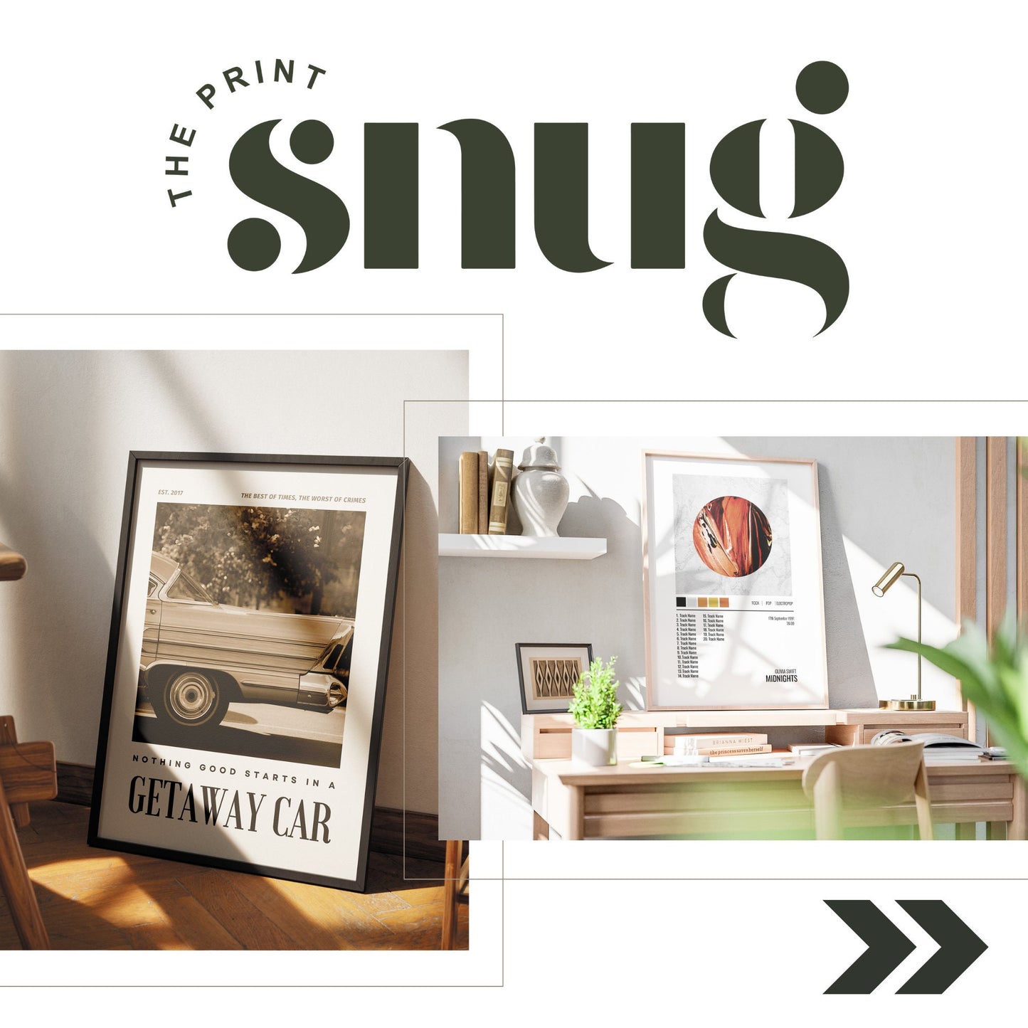 Born To Be Wild - Party Hat Tiger Poster: Kids Room Wall Art  Jungle-themed Print for Childrens Bedroom or Nursery Decor, Animal Print