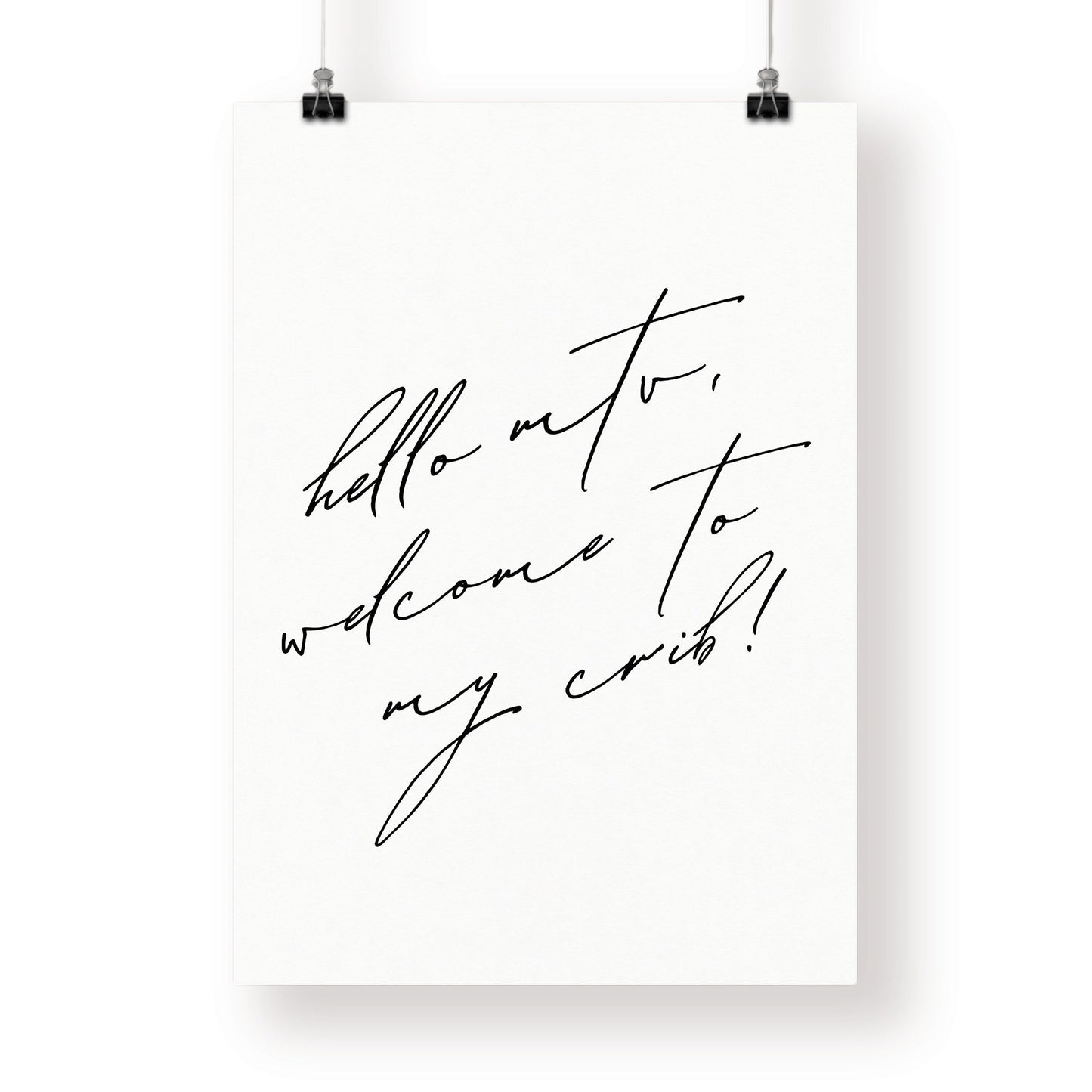 MTV Cribs - Script Print: Pop Culture Wall Art, Posters For Home, Home Decor, Fun Nostalgia Print,  Entryway, Urban Vibes, 90s Vibes