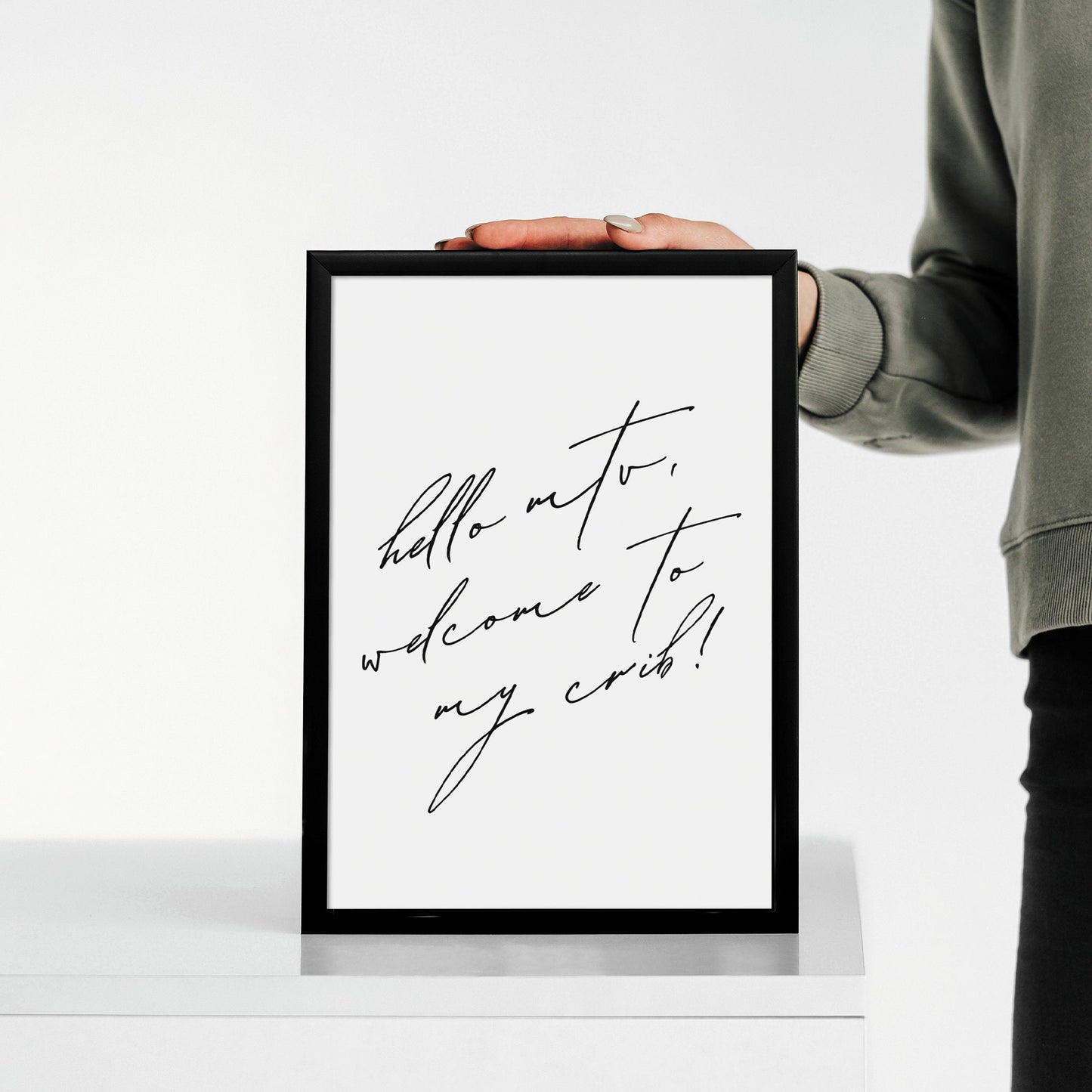 MTV Cribs - Script Print: Pop Culture Wall Art, Posters For Home, Home Decor, Fun Nostalgia Print,  Entryway, Urban Vibes, 90s Vibes