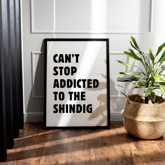 Can't Stop - Classic Poster: RHCP Song-Inspired Print, Home Decor, Iconic Lyric Print, Quote, Music Lover Wall Art, Rock Band Posters