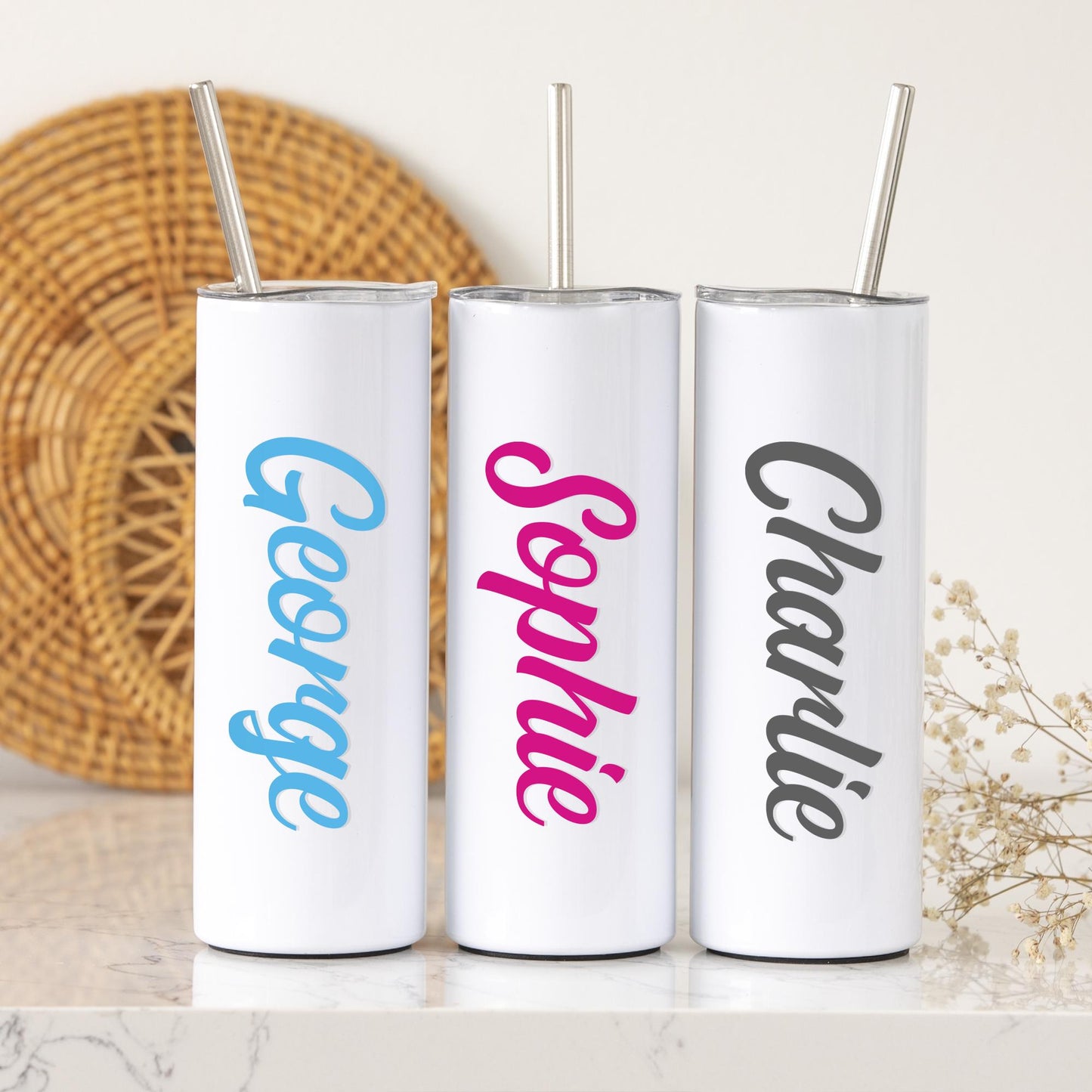 Personalised Name Sticker: Custom Reto Font Word Vinyl Decal Label, Custom Sticker For Water Bottles, Glasses, Organisation, Gifts & More