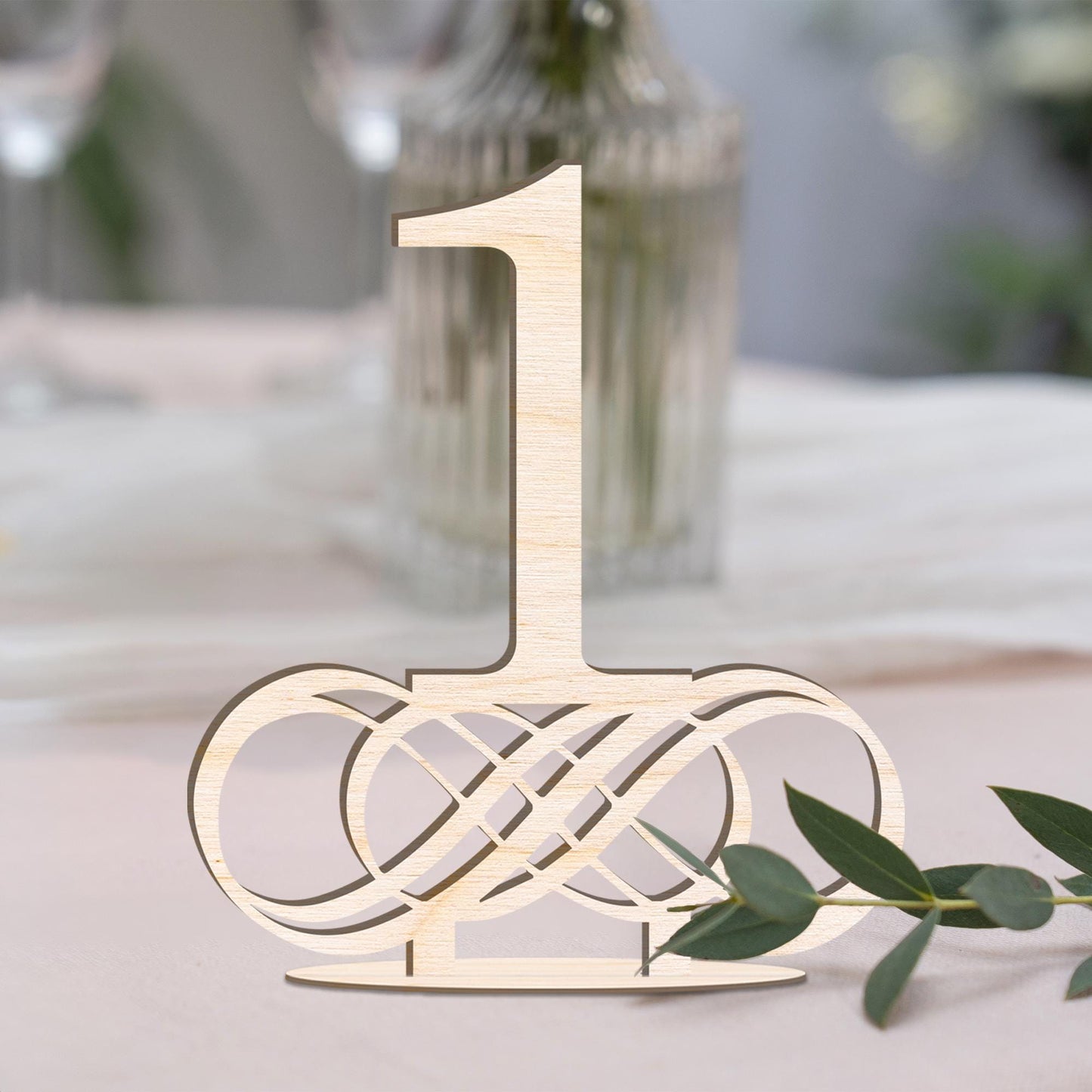 Premium Wedding, Birchwood Table Numbers, Wooden Natural Finish Numbers, Wedding Table Numbers, Wedding Decor, Unique Wedding Accessories