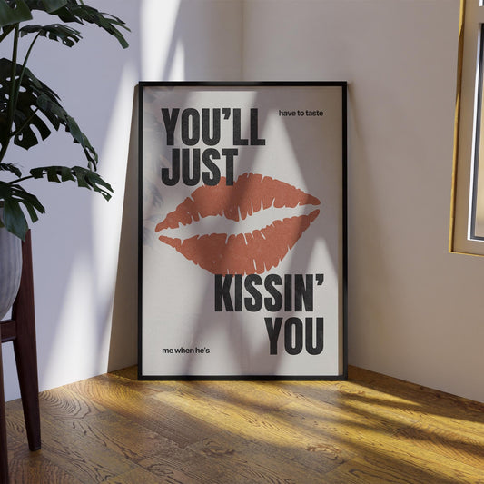 Taste - 03 Music Inspired Poster: Sabrina Carpenter Song-Inspired Print, Lyrics Wall Art, Pop Culture Home Decor, Gift For Music Lover, Art