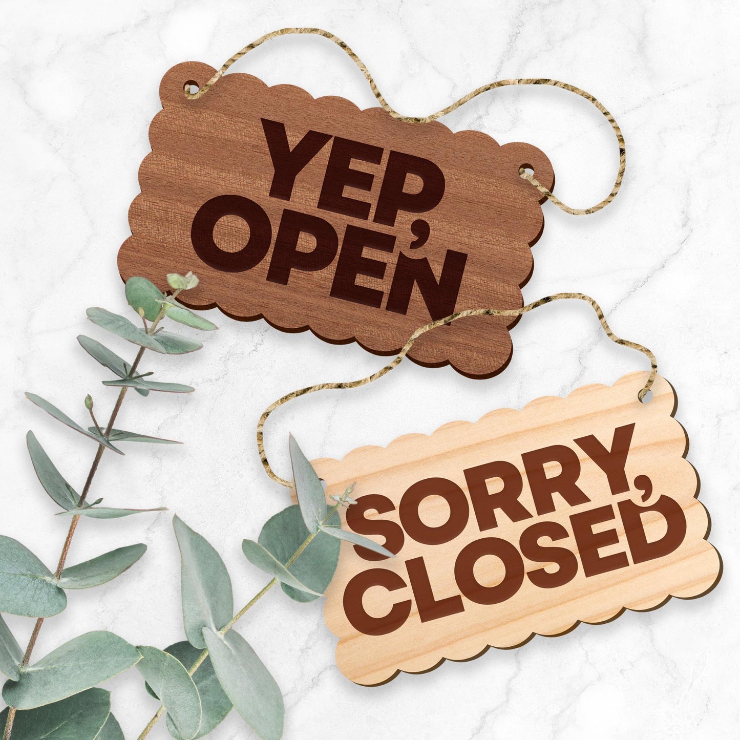 Double Sided Wooden Open And Close Shop Sign, Shop Window Sign, Shop Decor, Open And Close, Wooden Signs, Wood Plaque, Unique Plaque