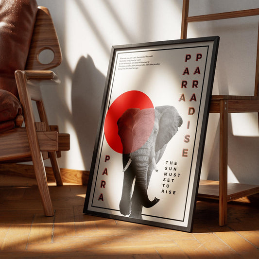 The Sun Must Set To Rise Poster - 05 Coldplay Inspired Wall Art, Graphic Design Art, Quote Poster, Home Decor, Lyric Print, Vibrant Wall Art