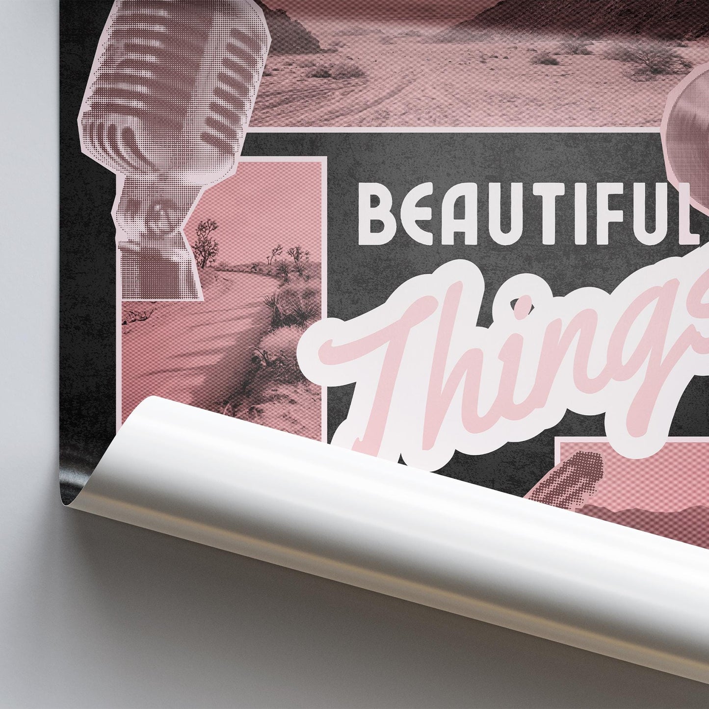 Beautiful Things - 01, Benson Boone Lyrics Poster  Aesthetic Wall Art Print, Music Lovers Decor, Song Lyrics Print Bedroom Wall Art