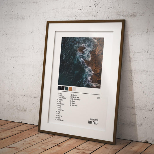 Personalised album cover poster: home decor, custom gift idea, unique gift idea for music lovers, your choice poster design