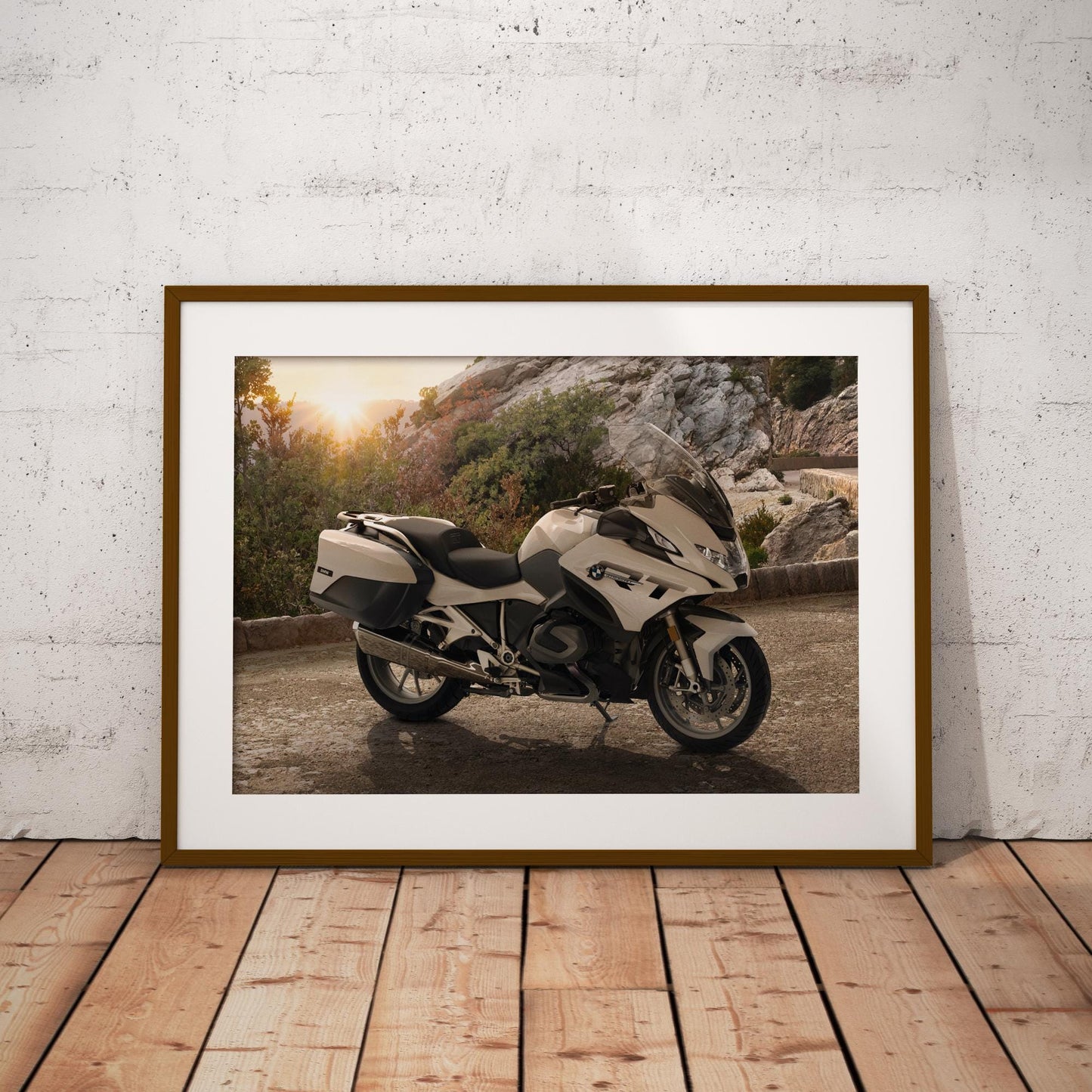 BMW R 1250 RT Poster: Premium Touring Motorcycle Wall Art, Motorbike Print, BMW Motorcycle Gift, Home Decor, Garage Decor for Bike Lover