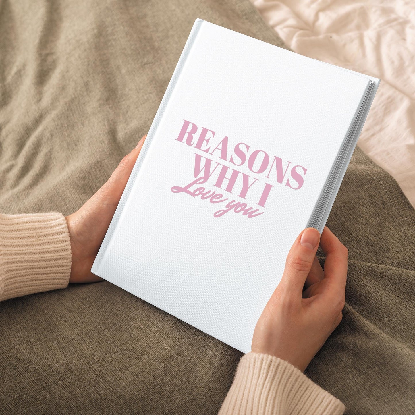 Reasons Why I Love You - Modern Sticker: Gift For Valentine's Day, Thoughtful DIY Gift For Anniversary or Valentines - Romantic Keepsake