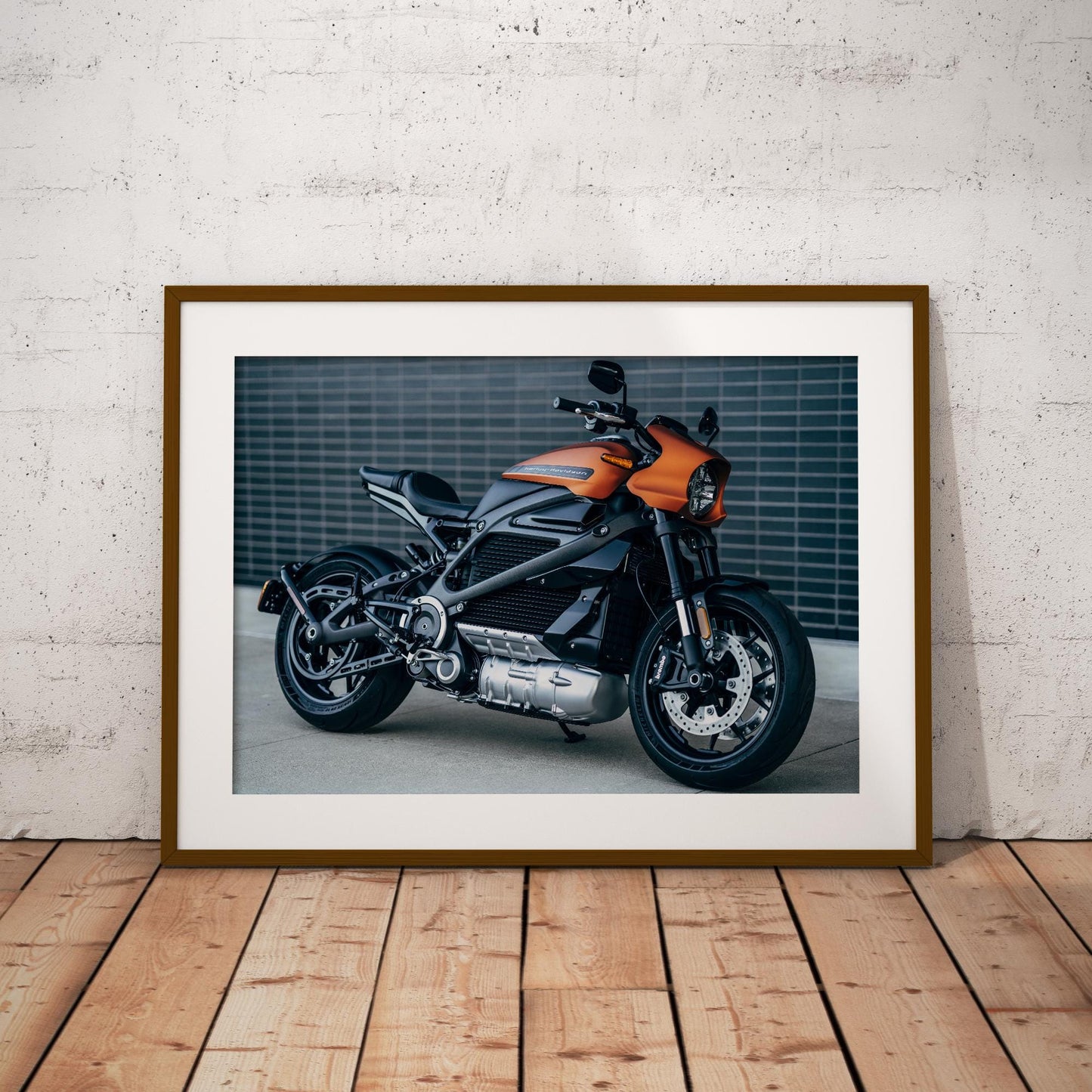 Harley Davidson LiveWire Motorcycle Poster: Harley Davidson Artwork, Motorbike Print, Motorcycle Gift, Home & Garage Decor for Bike Lover