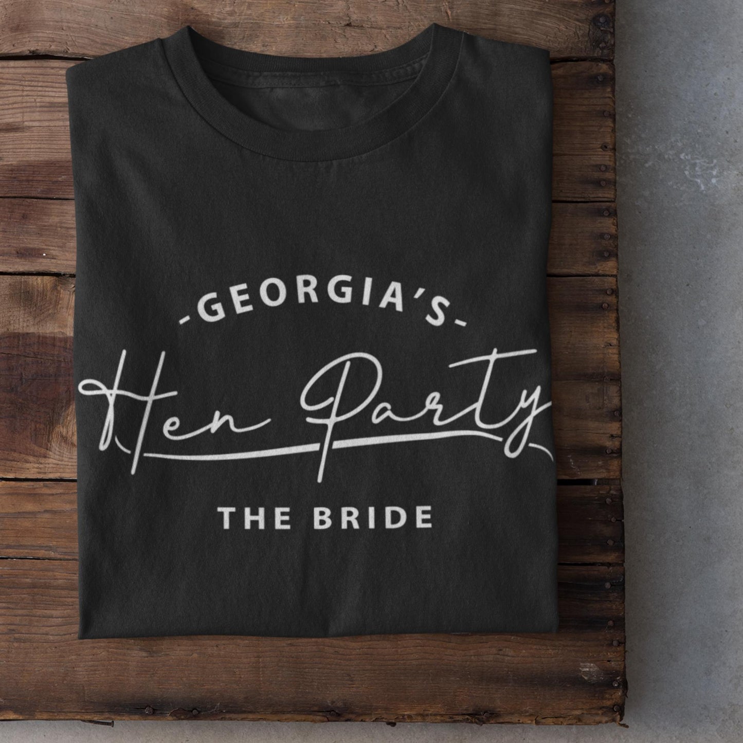 Personalised Hen Party transfer, Custom Bridal Party Iron-On Vinyl, Hen Do T-Shirt Decal, HTV Sticker, Bachelorette Shirt Transfer