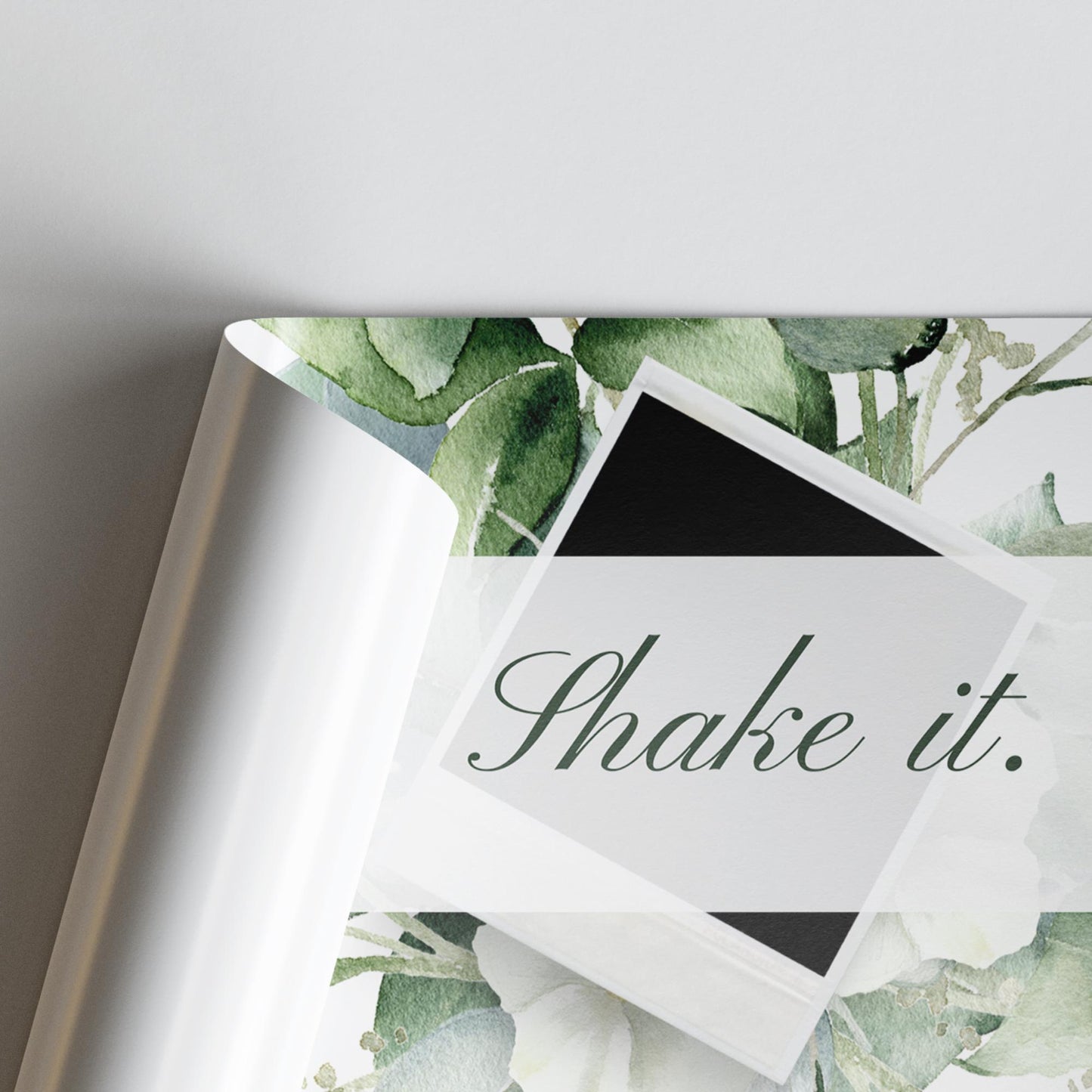Snap It Shake It Stick It. | Instant Photo-Themed Banner  Watercolour Design | Photo Book Banner | Camera Station Sign | Party Decor