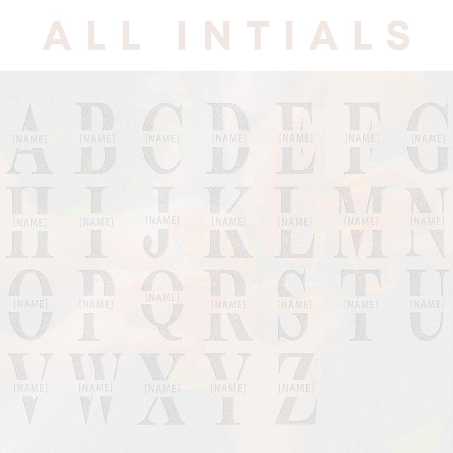 Personalised Initial & Name Shot Glass  Custom Engraved Present | Monogram Shot Glass | Custom Barware Gift | Birthday Gift for Him or Her