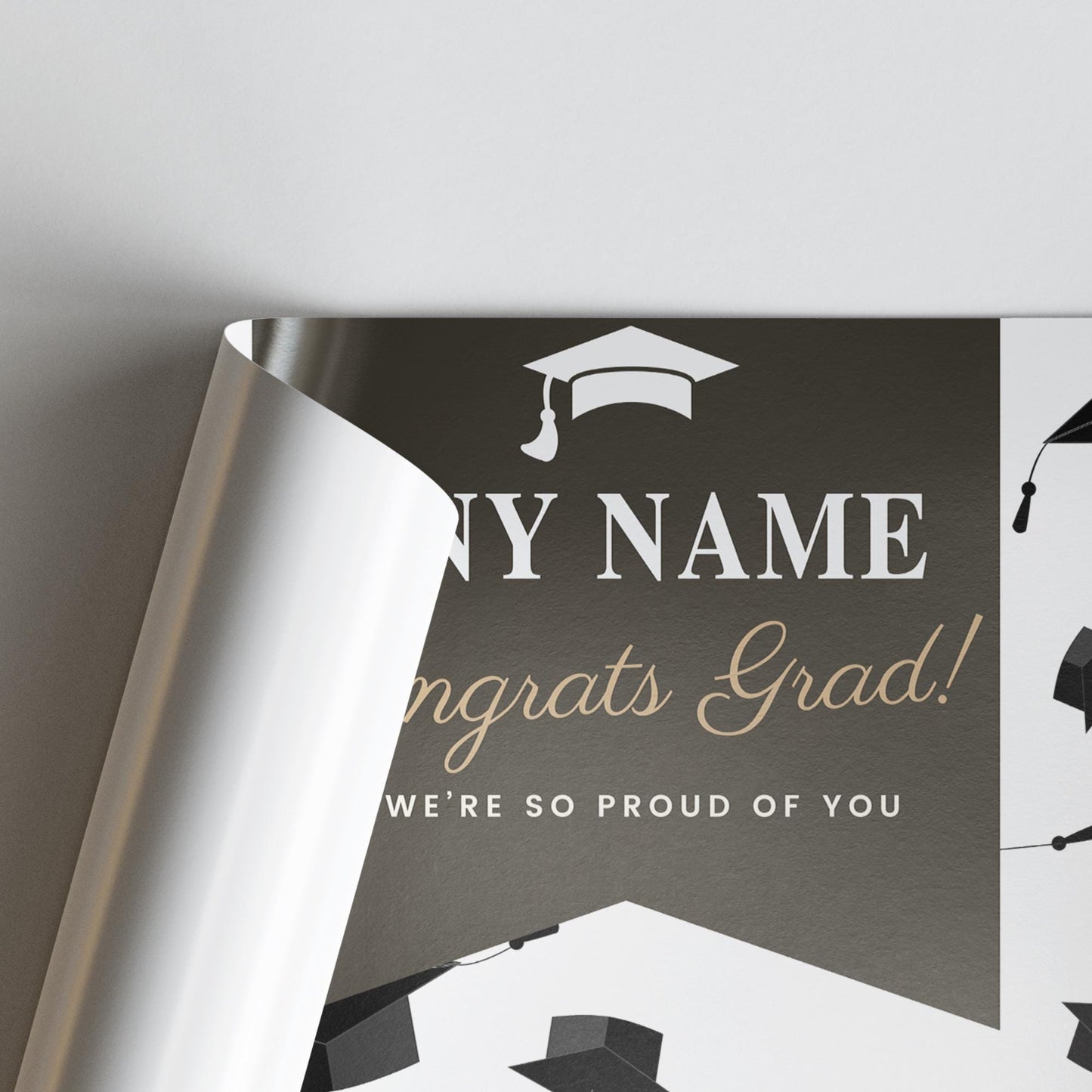 Personalised Graduation Banner  Congrats Grad | Custom Name, Year & Photos | Graduation Party Decor | Class of | University Graduate Banner