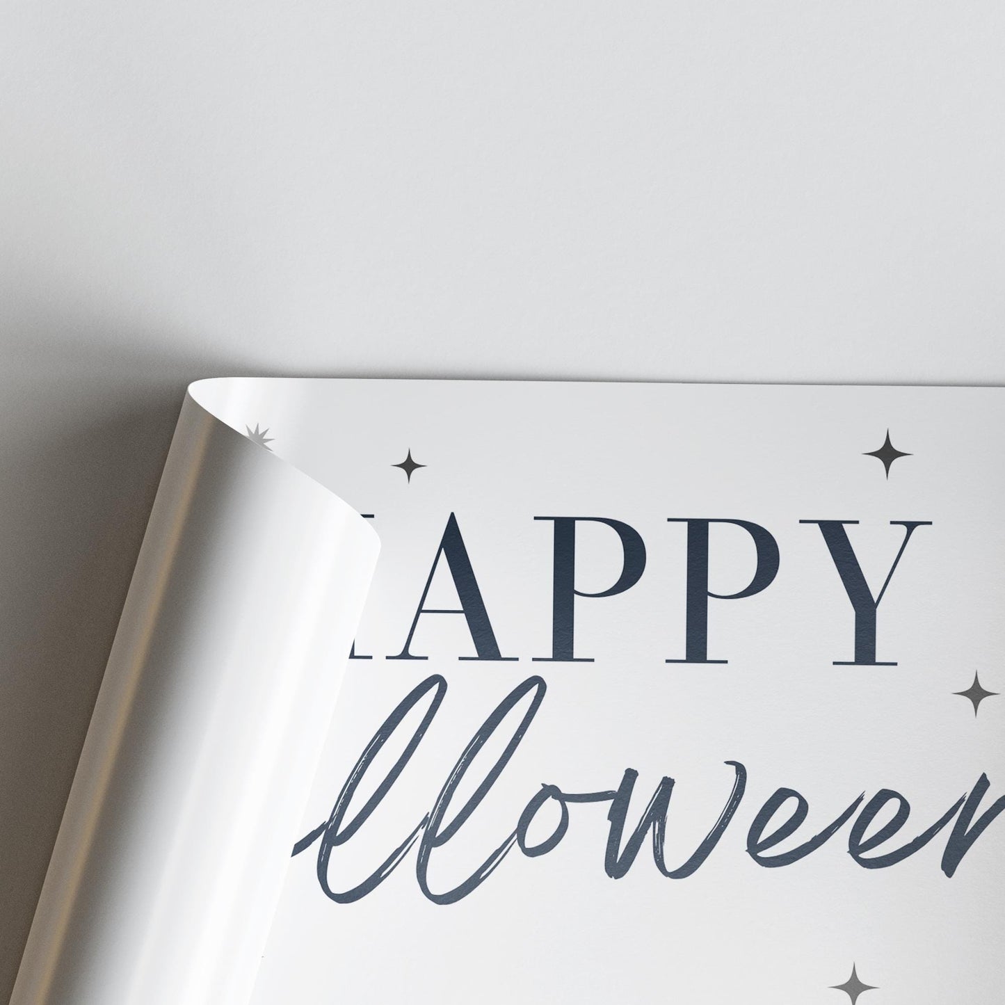 Happy Halloween Banner  Cute Ghost: Halloween Decor, Haunted House Party Decoration, Spooky Kid-Friendly Photo Backdrop