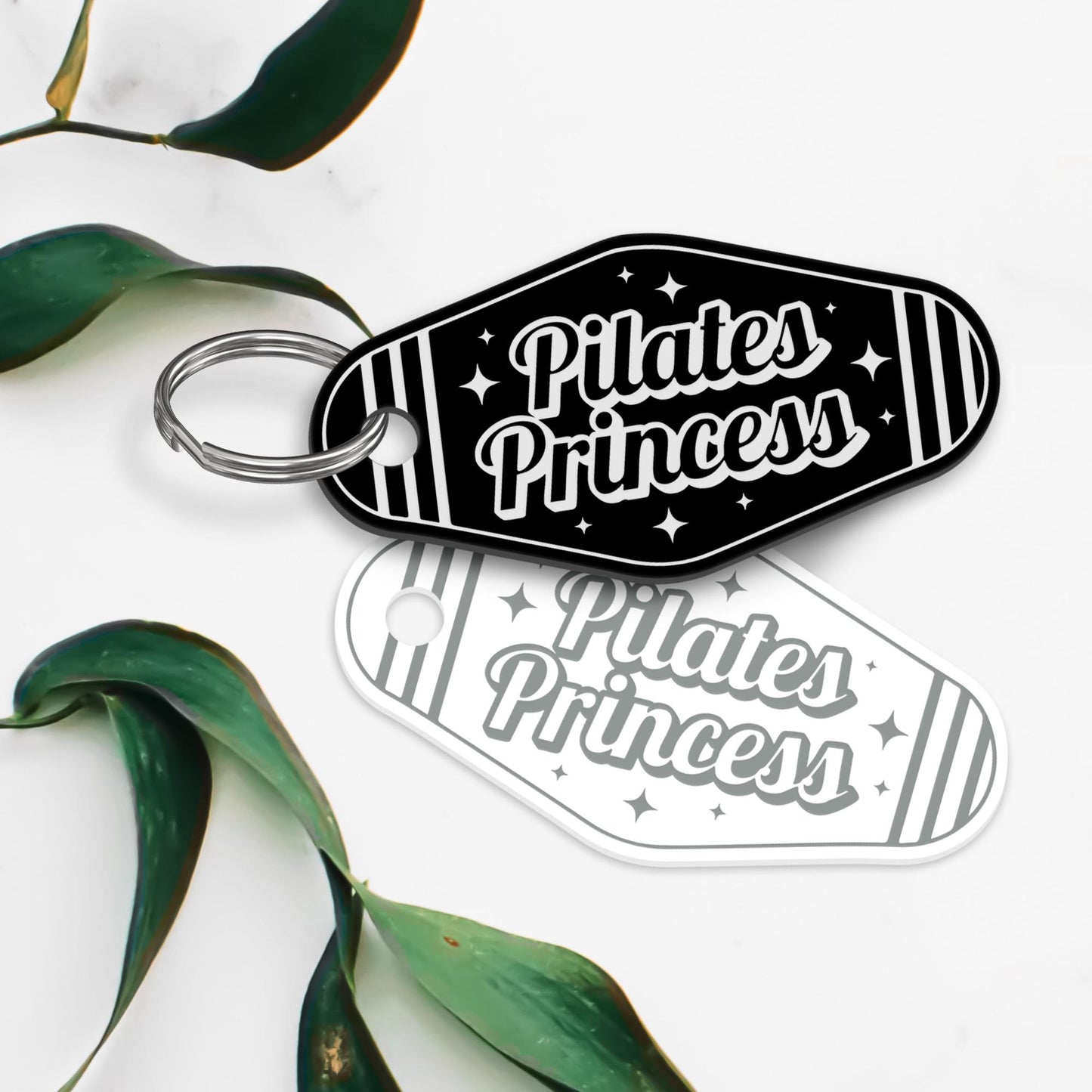 Pilates Princess Keyring  Star Design: Motel Style Acrylic Keychain | Pilates Gift for Her, Pilates Accessories, Instructor Gifts