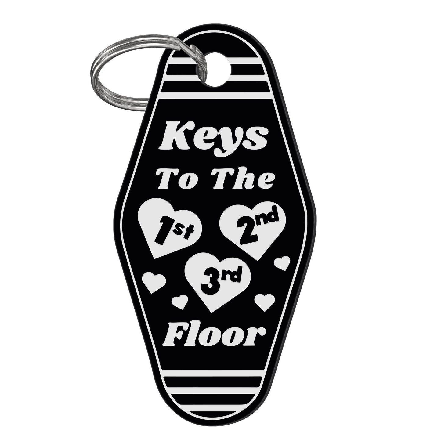 Keys to the House Acrylic Keyring 02: Motel Style Keychain | Pop Music Aesthetic, Bag & Key Accessory | Lyric-Inspired Small Gift for Her