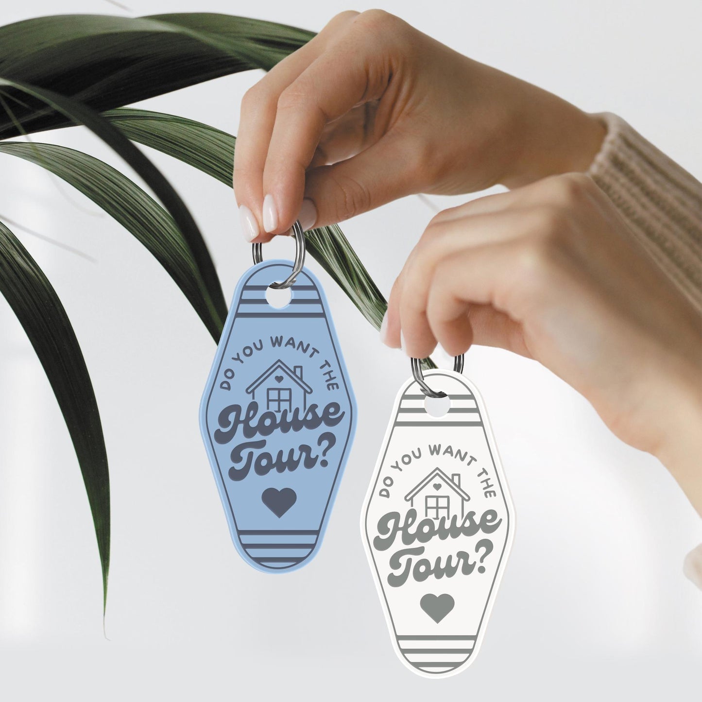 Lyric-Inspired House Tour Keyring  Heart: Motel Style  Keychain | Cute Fan Gift, Pop Music Aesthetic, Bag & Key Accessory | Gift for Her