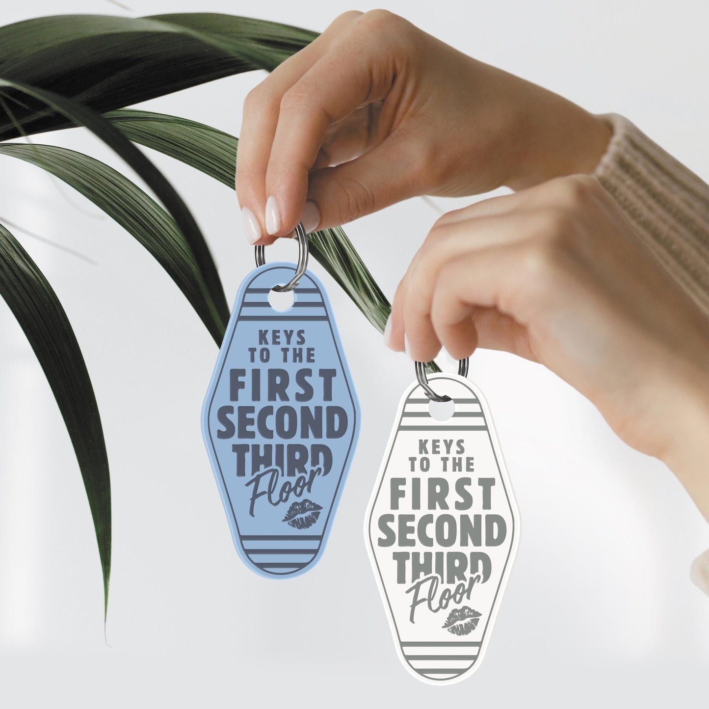 Keys to the House Acrylic Keyring 01: Motel Style Keychain | Pop Music Aesthetic, Bag & Key Accessory | Lyric-Inspired Small Gift for Her