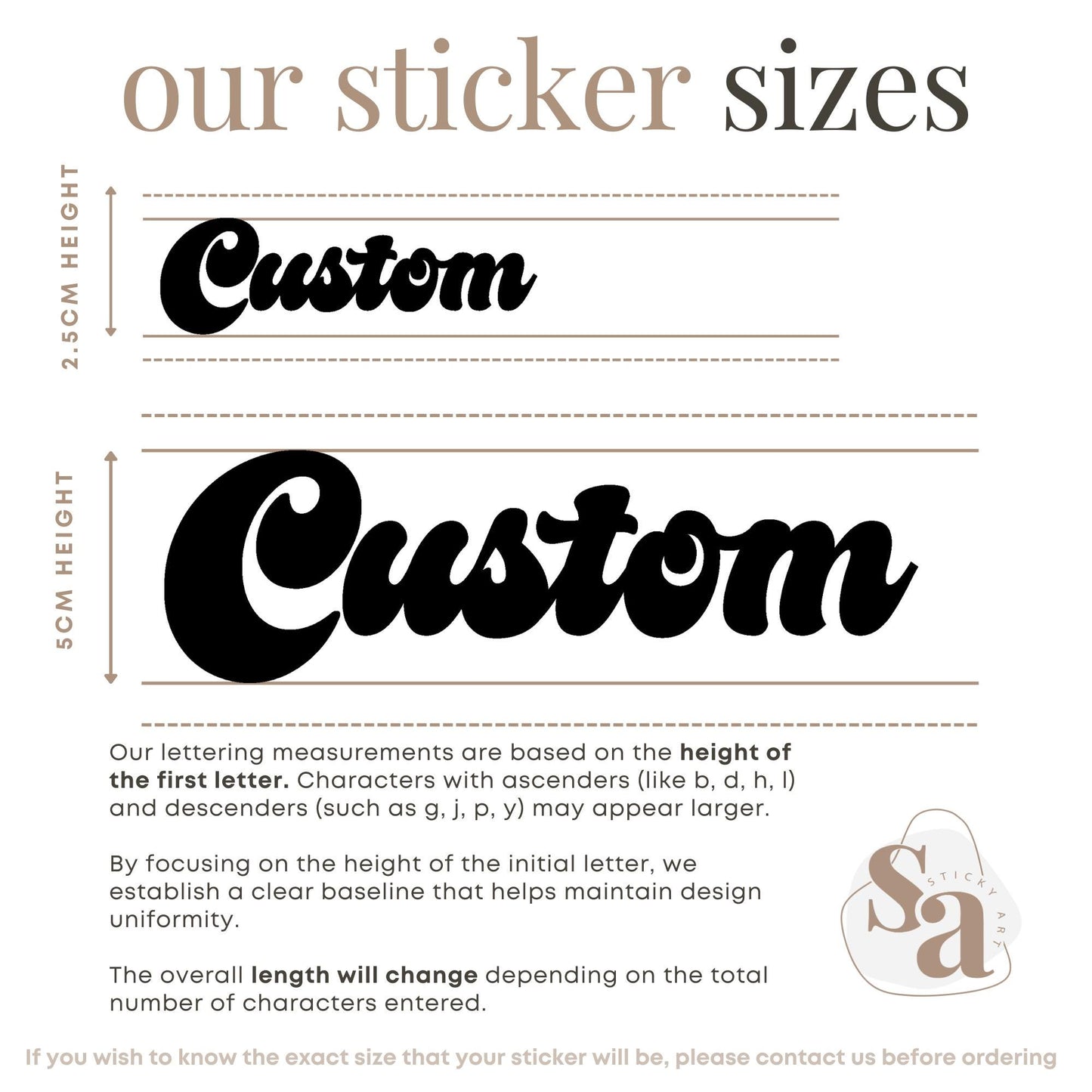 Personalised Christmas Name Iron On Sticker  Font 1 | Festive Retro Custom Heat Transfer Vinyl for Christmas Stockings, Santa Sacks & Gifts