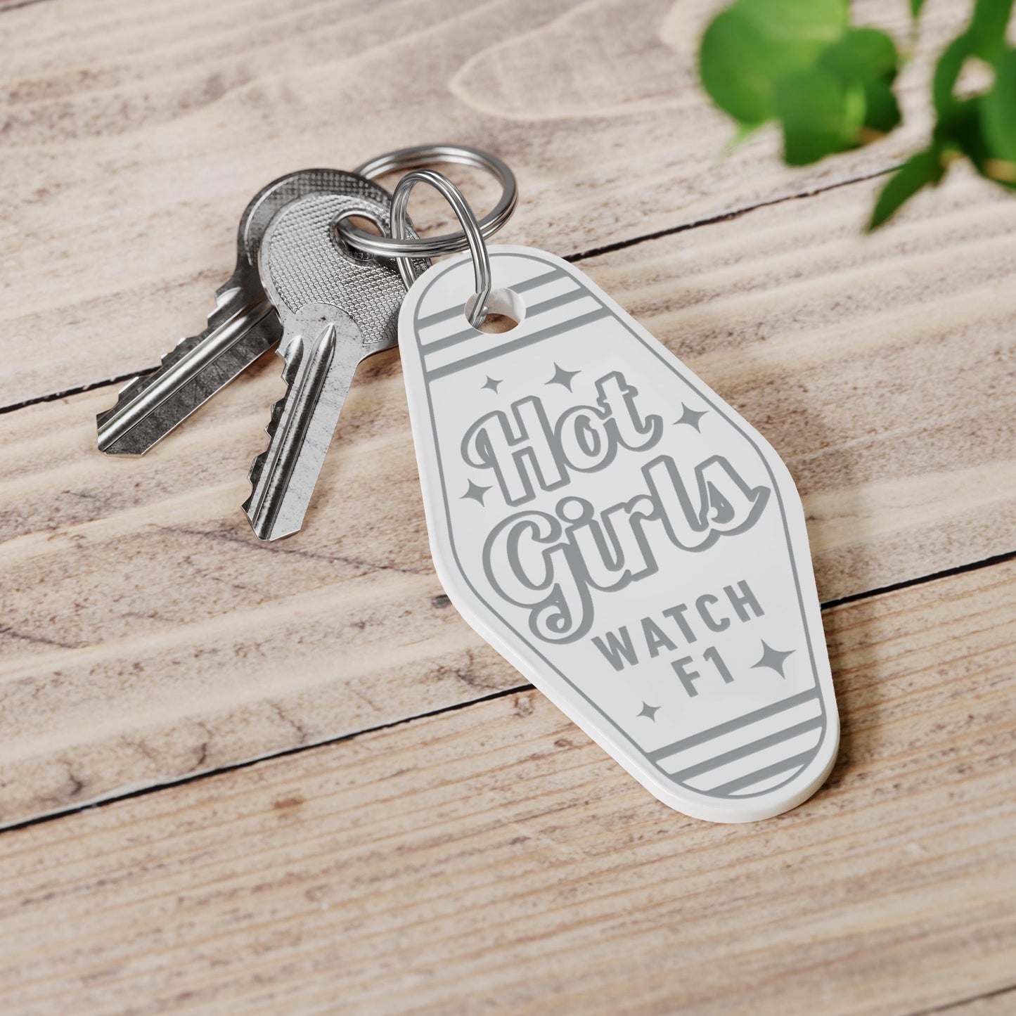Formula 1 Keyring  F1 Gift for Her | Hot Girls Watch F1 | Motel Style Keychain