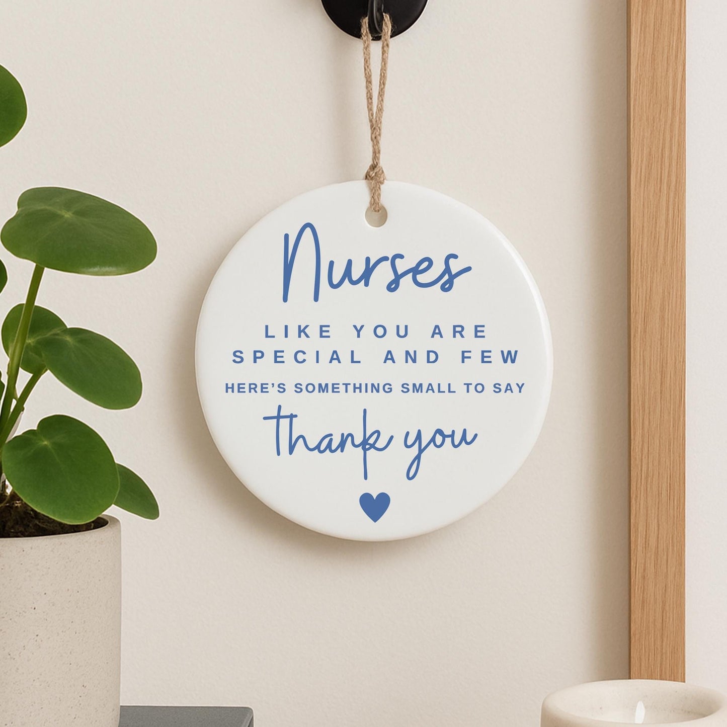 Thank You Nurse Gift  Nurses Like You Are Special Hanging Ornament  NHS Appreciation Gift