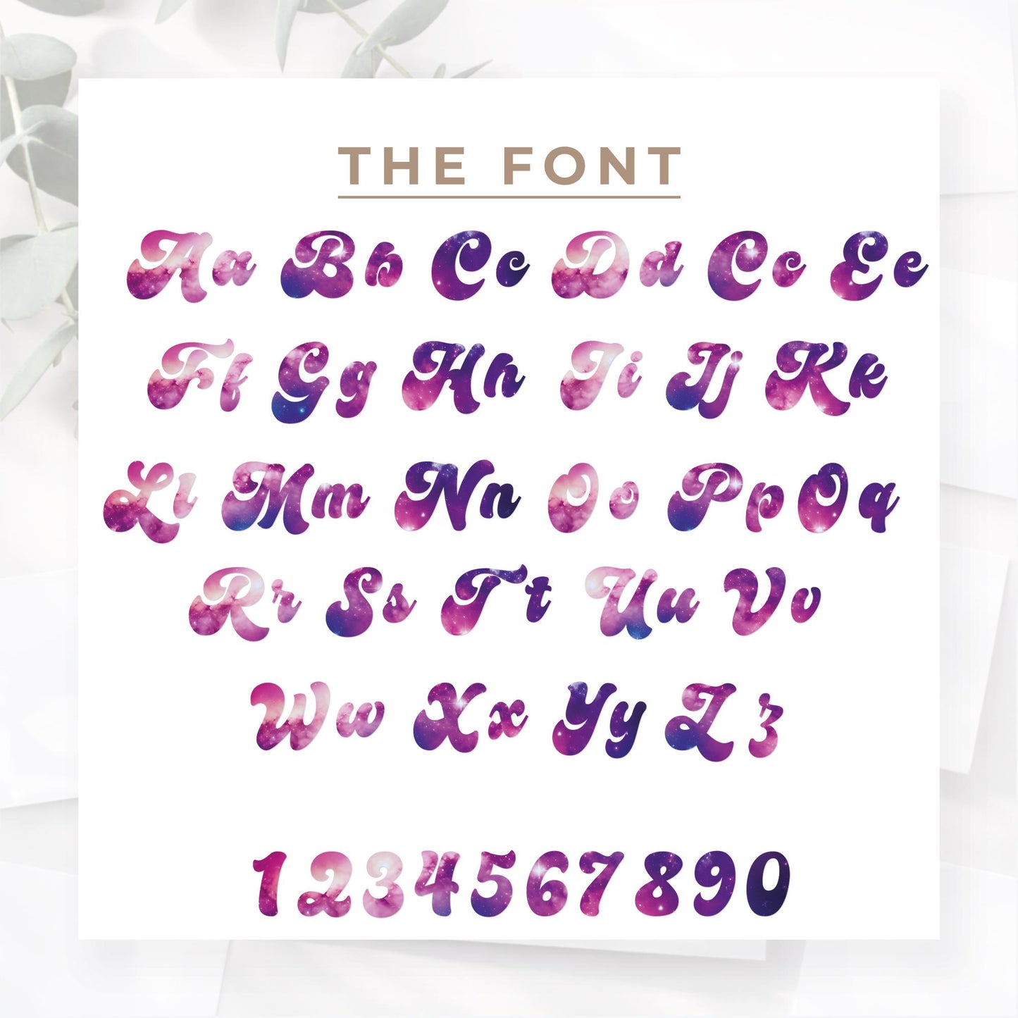 Personalised Name Sticker | Custom Galaxy Vinyl Decal | Aesthetic Waterproof Label for Laptop - Bottle - Lunchbox