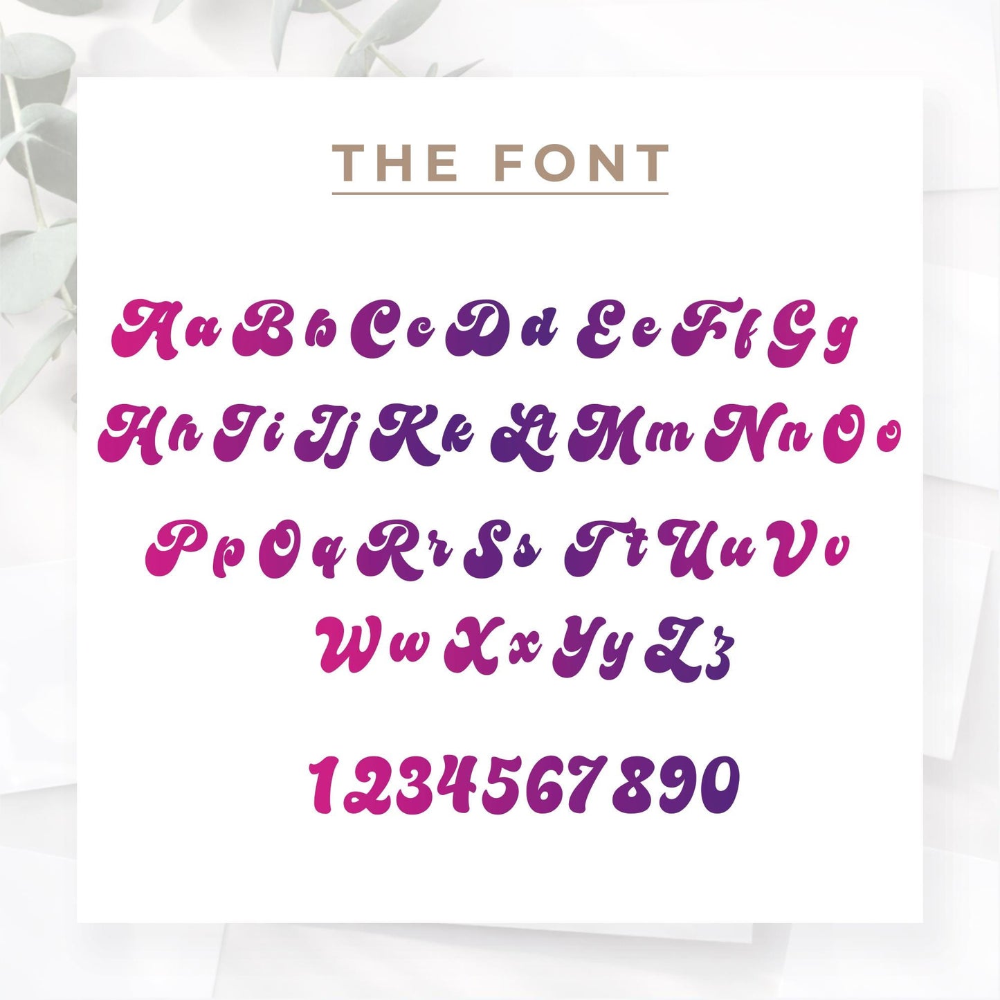 Personalised Name Sticker | Pink & Purple Gradient Vinyl Decal | Custom Waterproof Label for Bottle or  Case