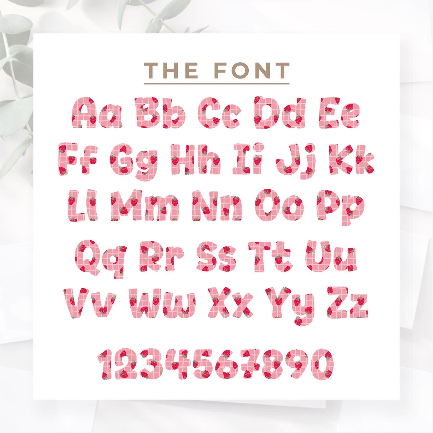 Personalised Strawberry Name Sticker | Custom Waterproof Coquette Vinyl Decal | Name Label for Bottle - Lunchbox - or Glass