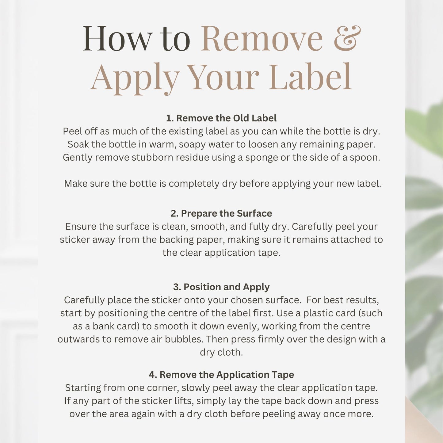 Personalised Birthday Wine Bottle Label | Custom Age & Message | Milestone 18th 21st 30th 40th 50th 60th | Modern Minimal Wine Sticker