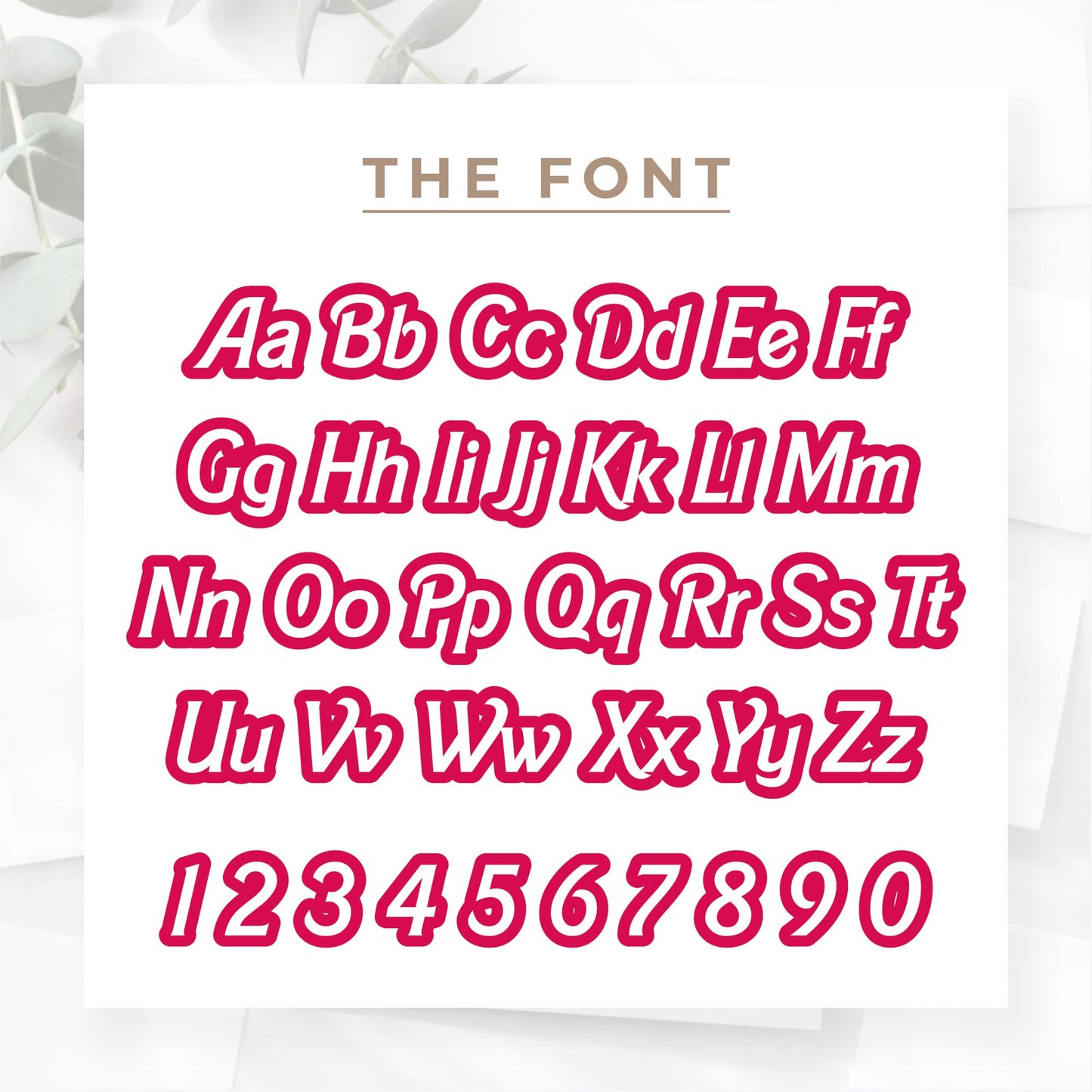 Personalised Pink Name Sticker | Custom Name Decal | Laptop Water Bottle Sticker | Cute Doll Style Name Sticker | Custom Vinyl Name Label