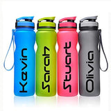 Personalised Name Sticker for Sports - Gym Water Bottle - Create Your own Unique Bottle