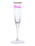 Personalised Wedding Champagne Flute Glass Stickers